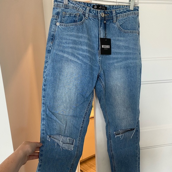 Size 6 Missguided Denim Jeans - Picture 2 of 6